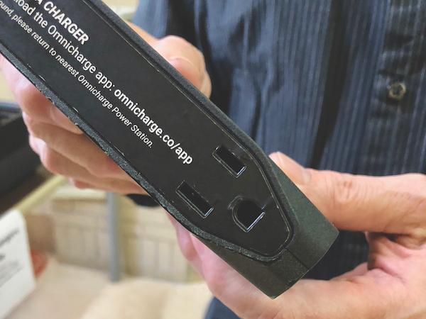 Omnicharge power bank for charging devices