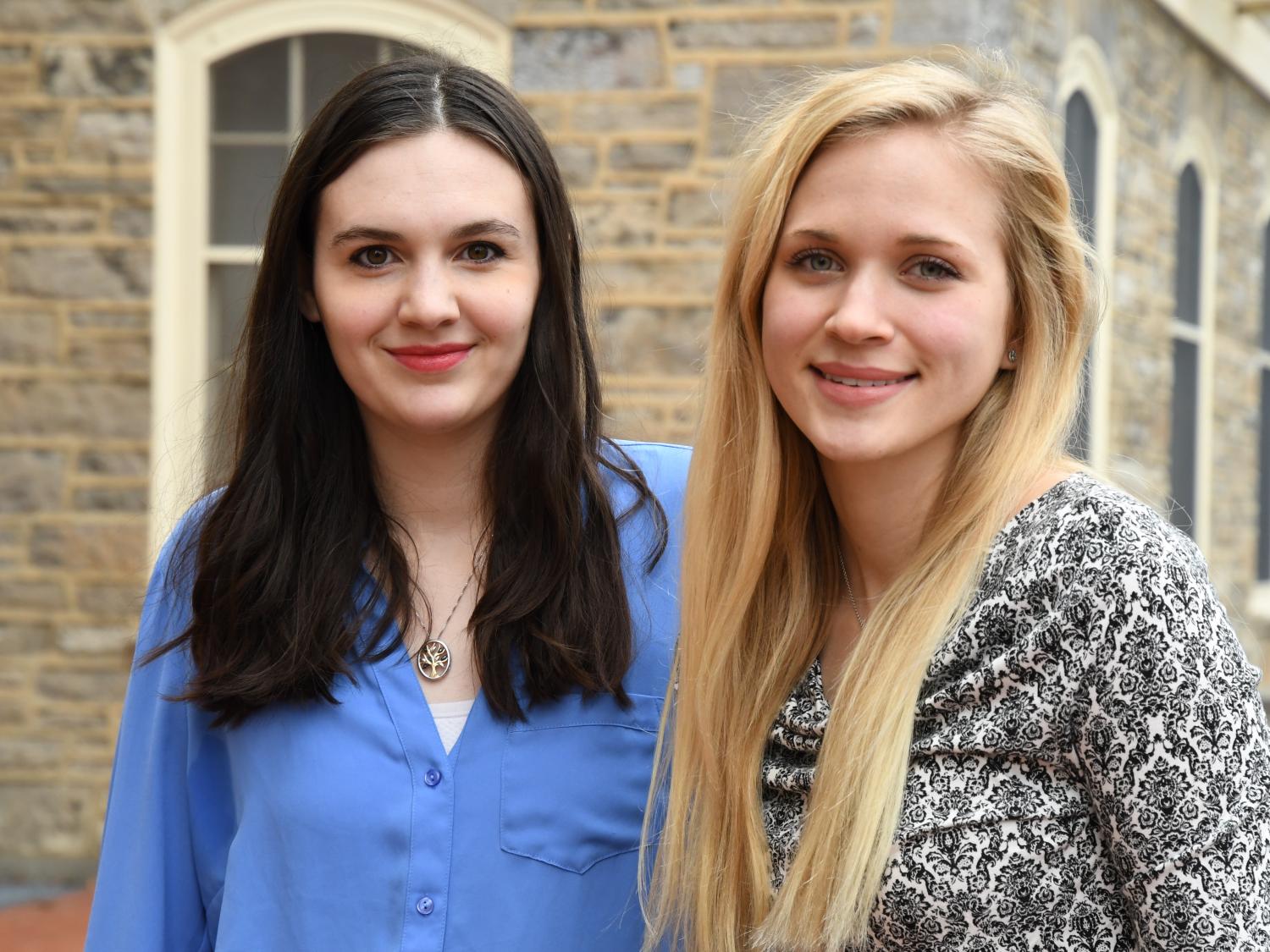 Lauren Onofrio and Carley Miller