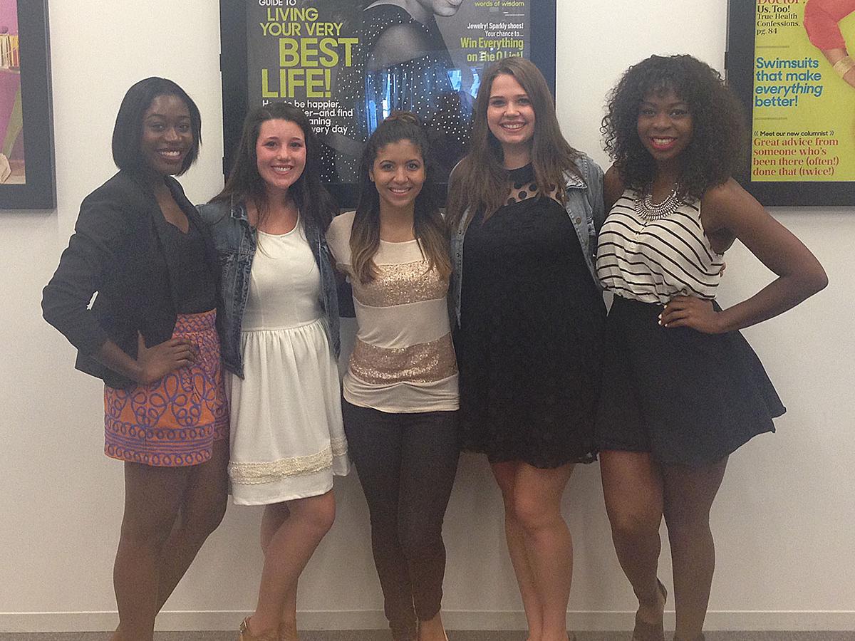 Oprah magazine interns, 2015
