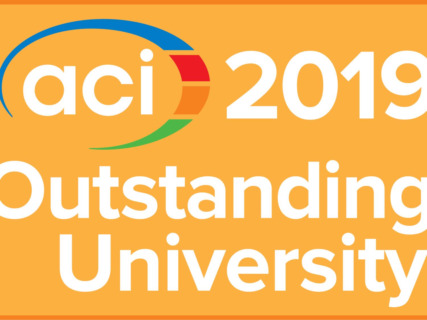ACI Outstanding University Banner