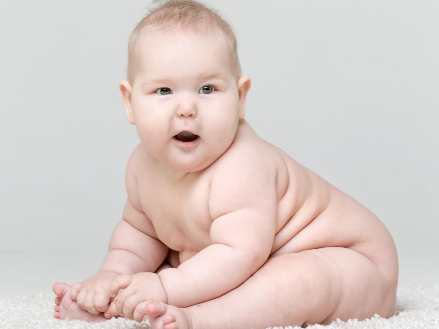 overweight baby