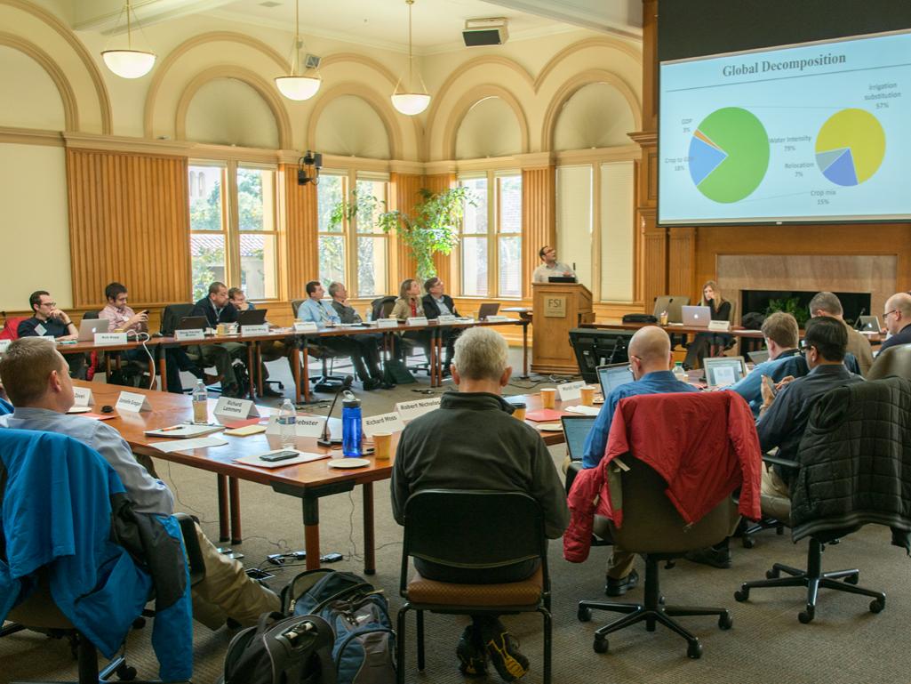 Participants from multiple universities, including Penn State, attend the kickoff meeting at Stanford University to discuss the $20 million, five-year project with the U.S. Department of Energy.