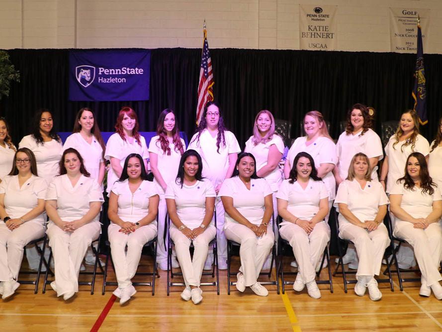 Graduates of the practical nursing program