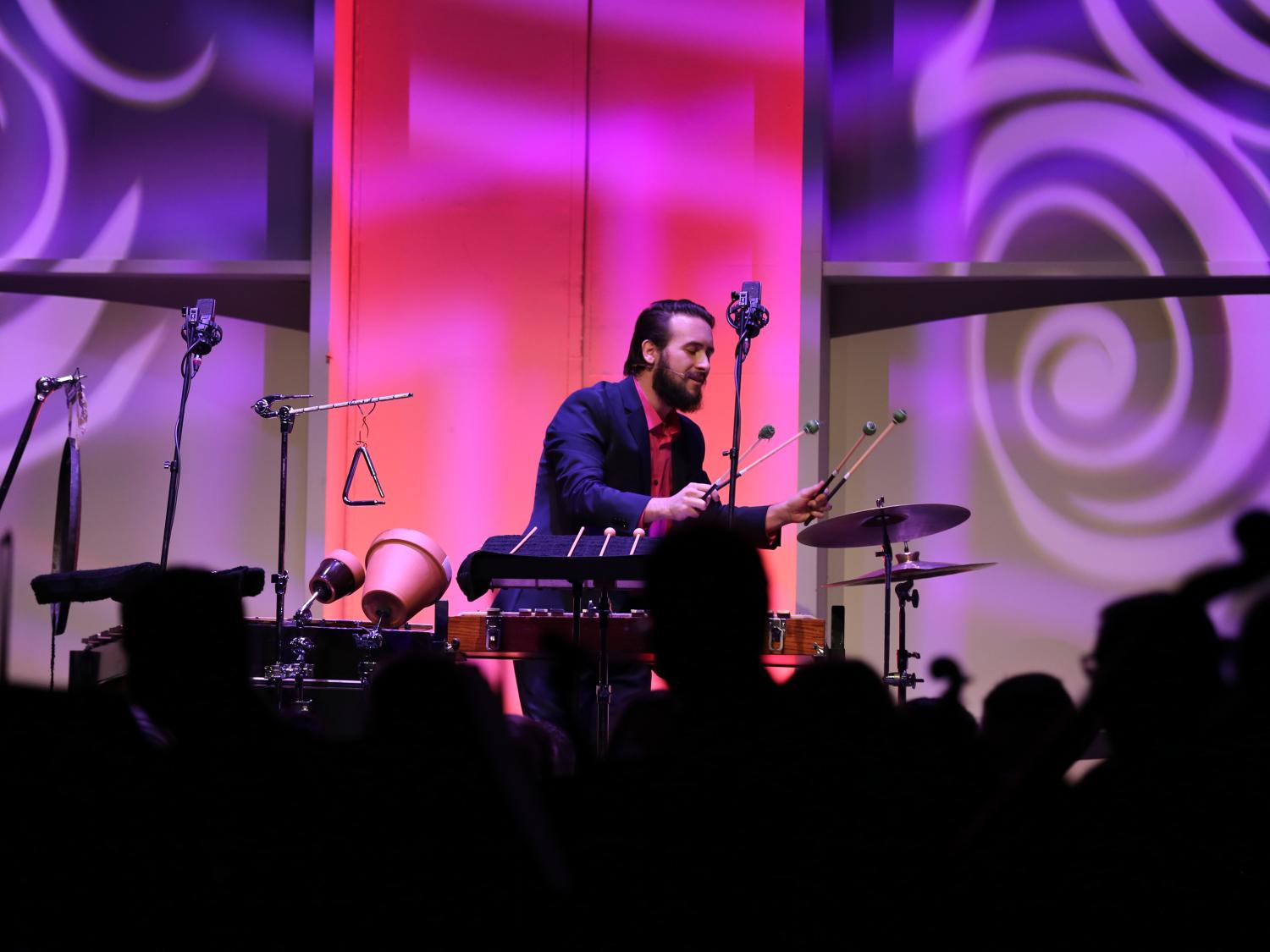 percussionist Stephen Fleming
