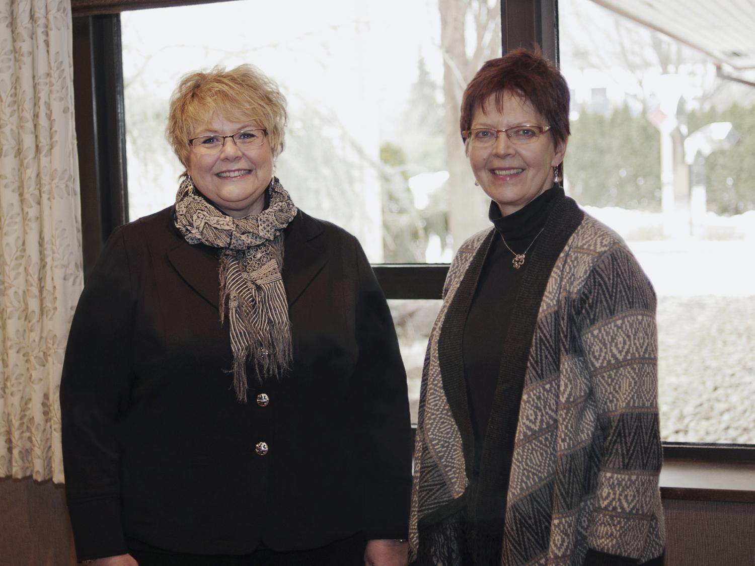 Debra Miller and Teri MacBride