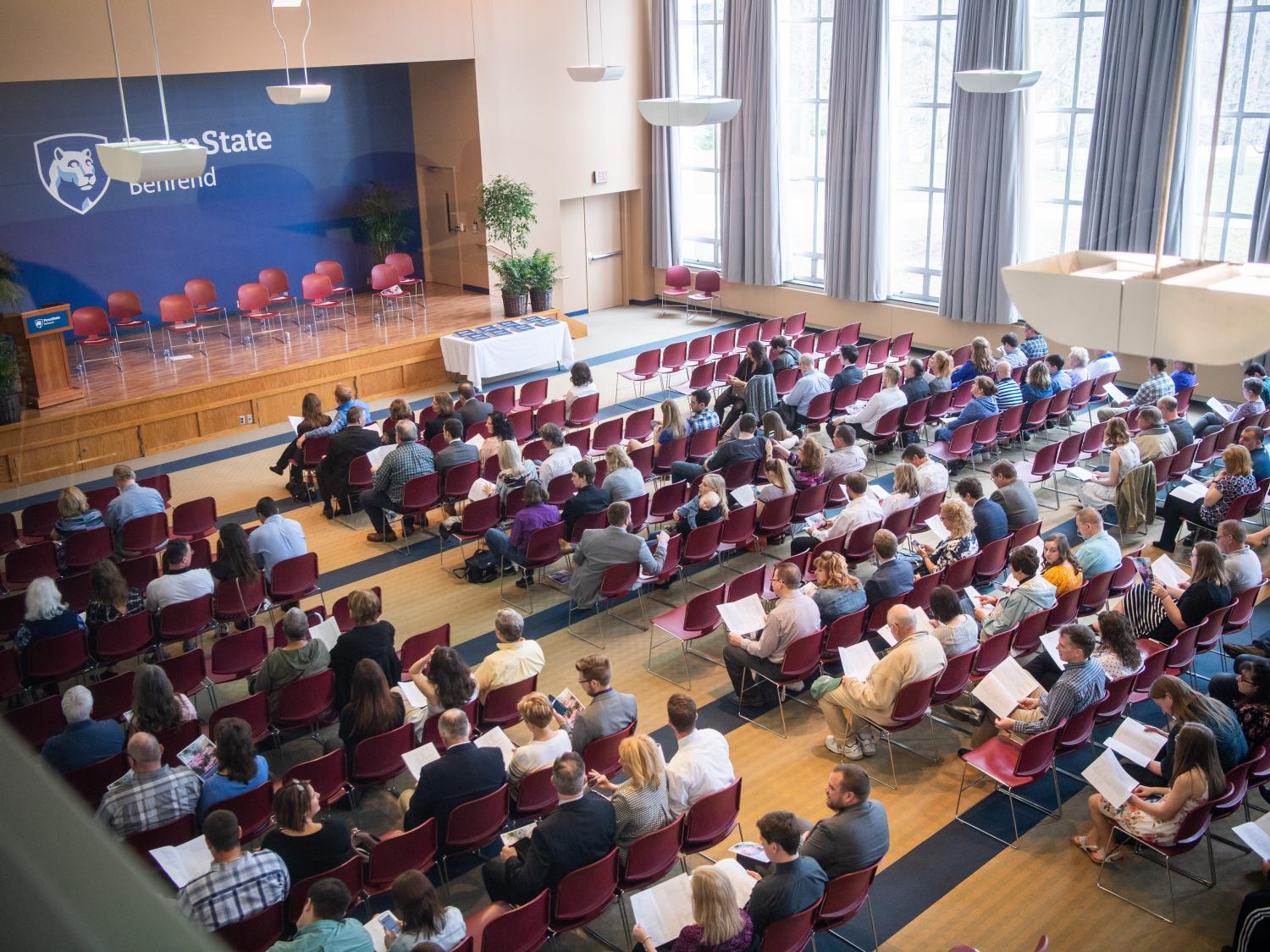 Penn State Behrend held its 70th annual Honors and Awards Convocation on Sunday, April 7. 