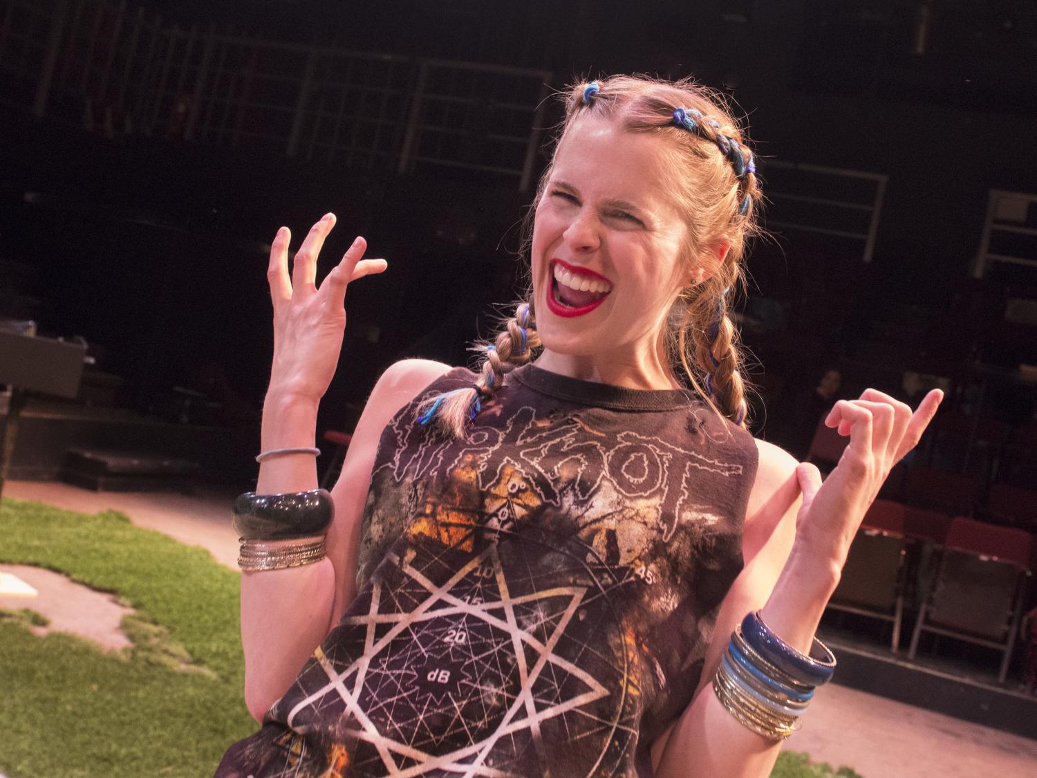 Jordon Cooper at rehearsal