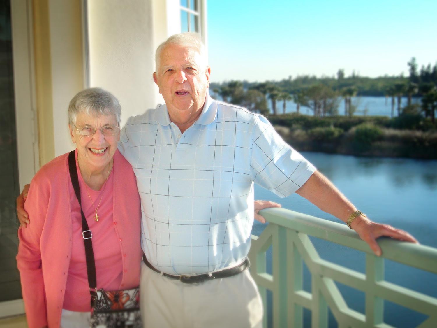 The library at Penn State Hazleton will be named after Mary and Bertil Lofstrom during a ceremony on September 13.