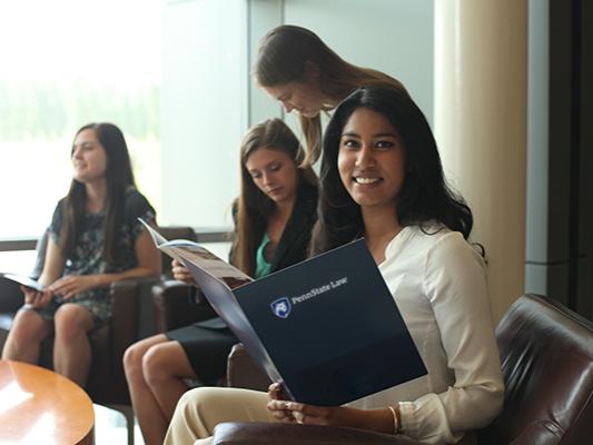 Penn State Law in University Park students