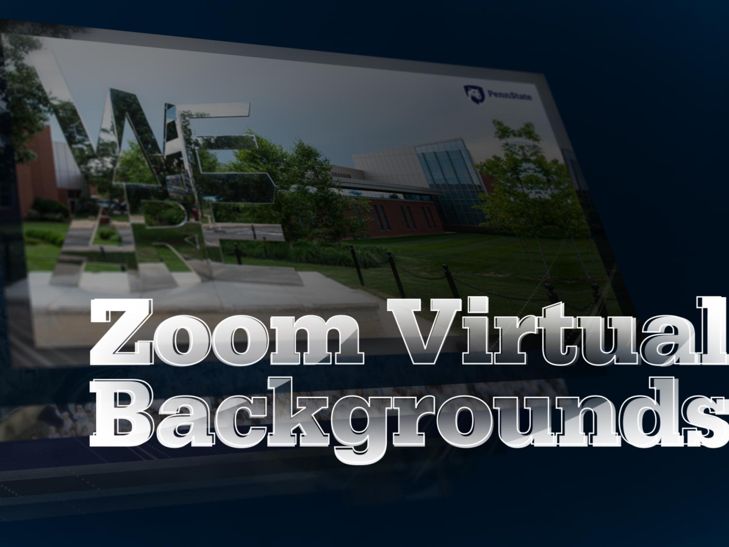 Penn State Zoom background