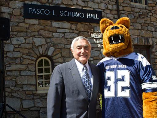 Pasco Schiavo, a longtime supporter and benefactor of Penn State Hazleton, passed away Dec. 29, 2018.