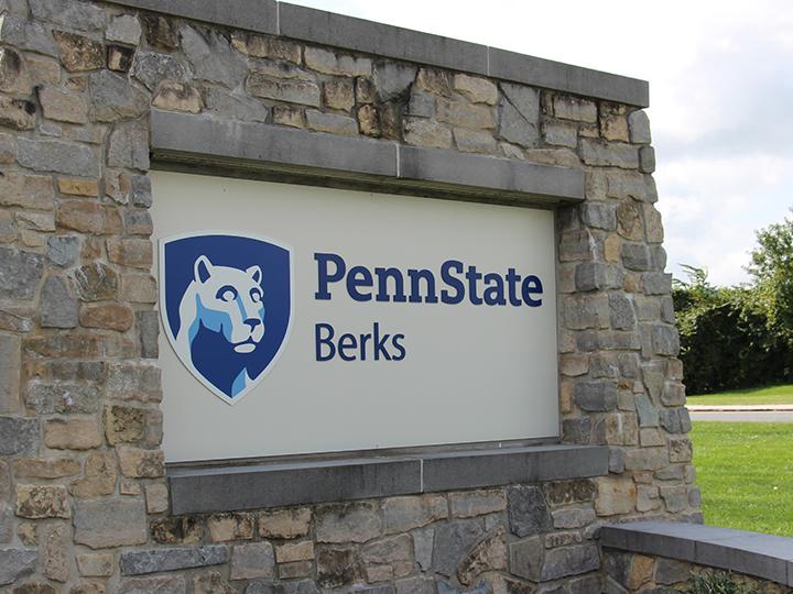 Penn State Berks sign
