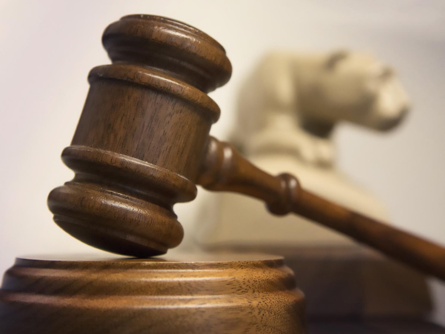 Gavel with Lion