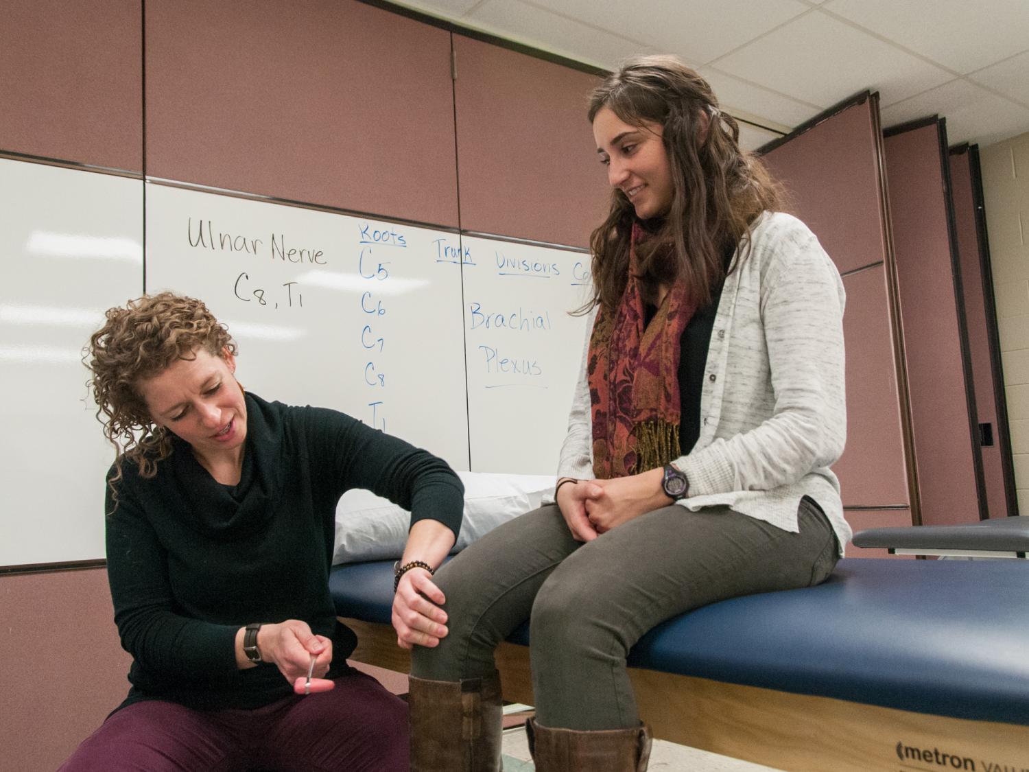 Penn College physical therapy assistant students