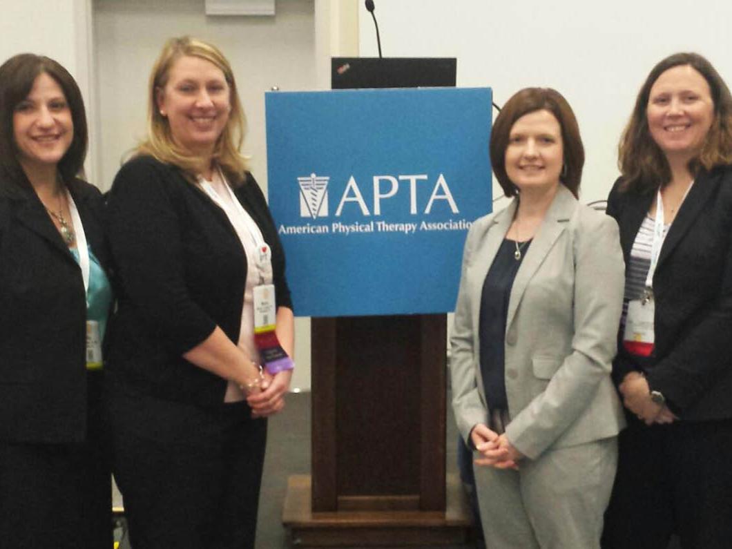 Penn State Physical Therapist Assistant faculty members presented at the Combined Sections Meeting 2016, sponsored by the American Physical Therapy Association. 