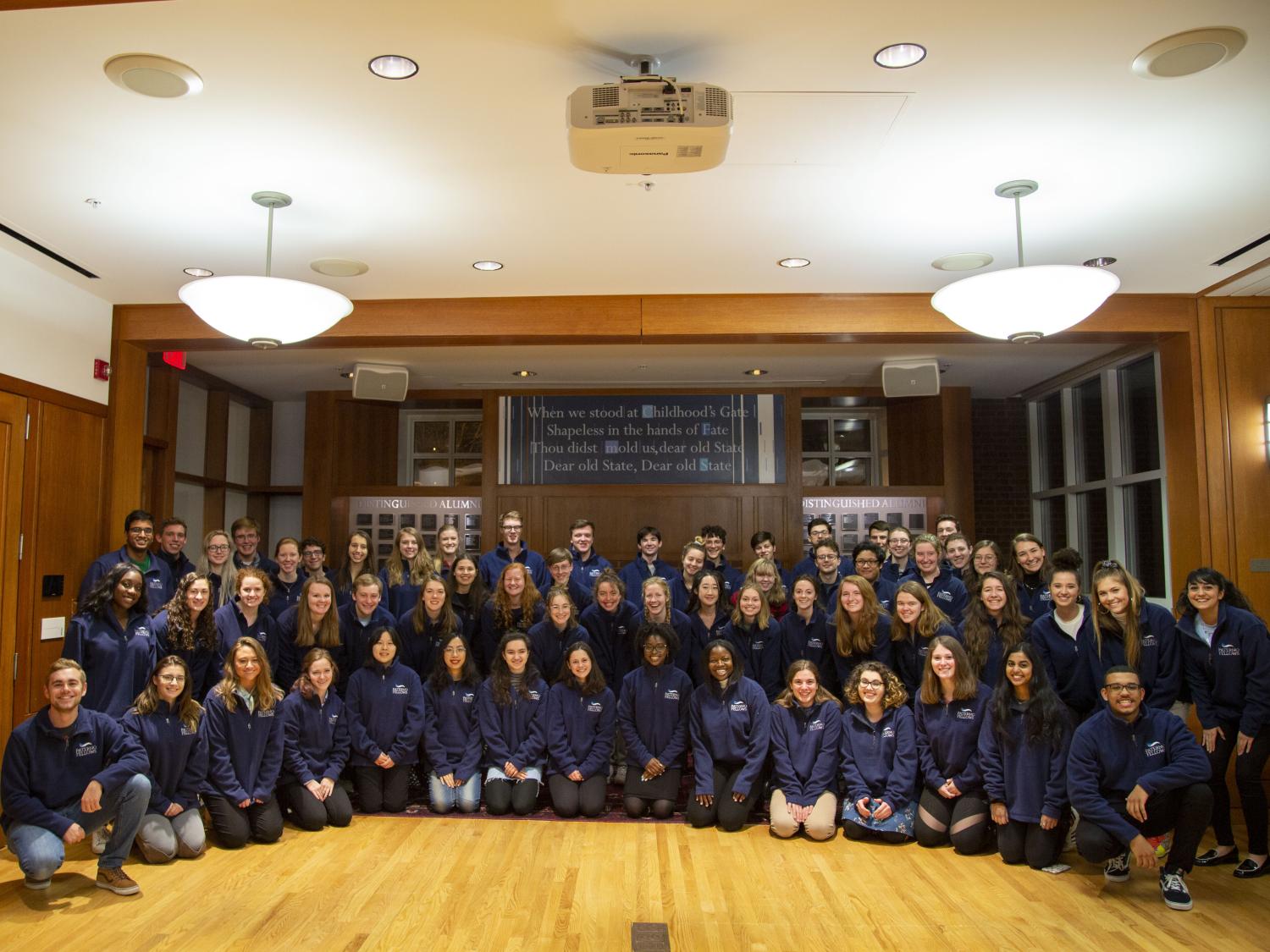 Newly inducted Paterno Fellows