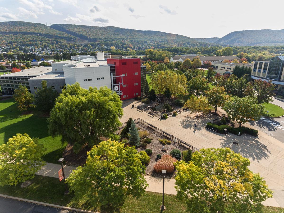 Penn College campus aerial
