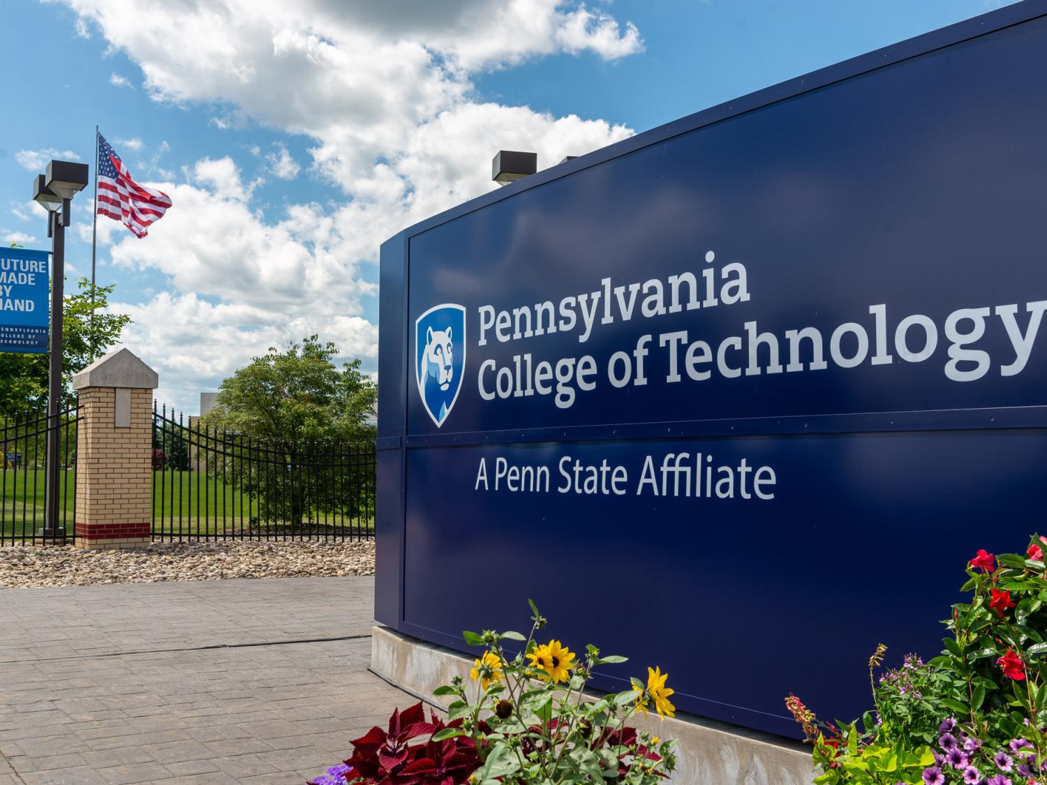 Pennsylvania College of Technology sign