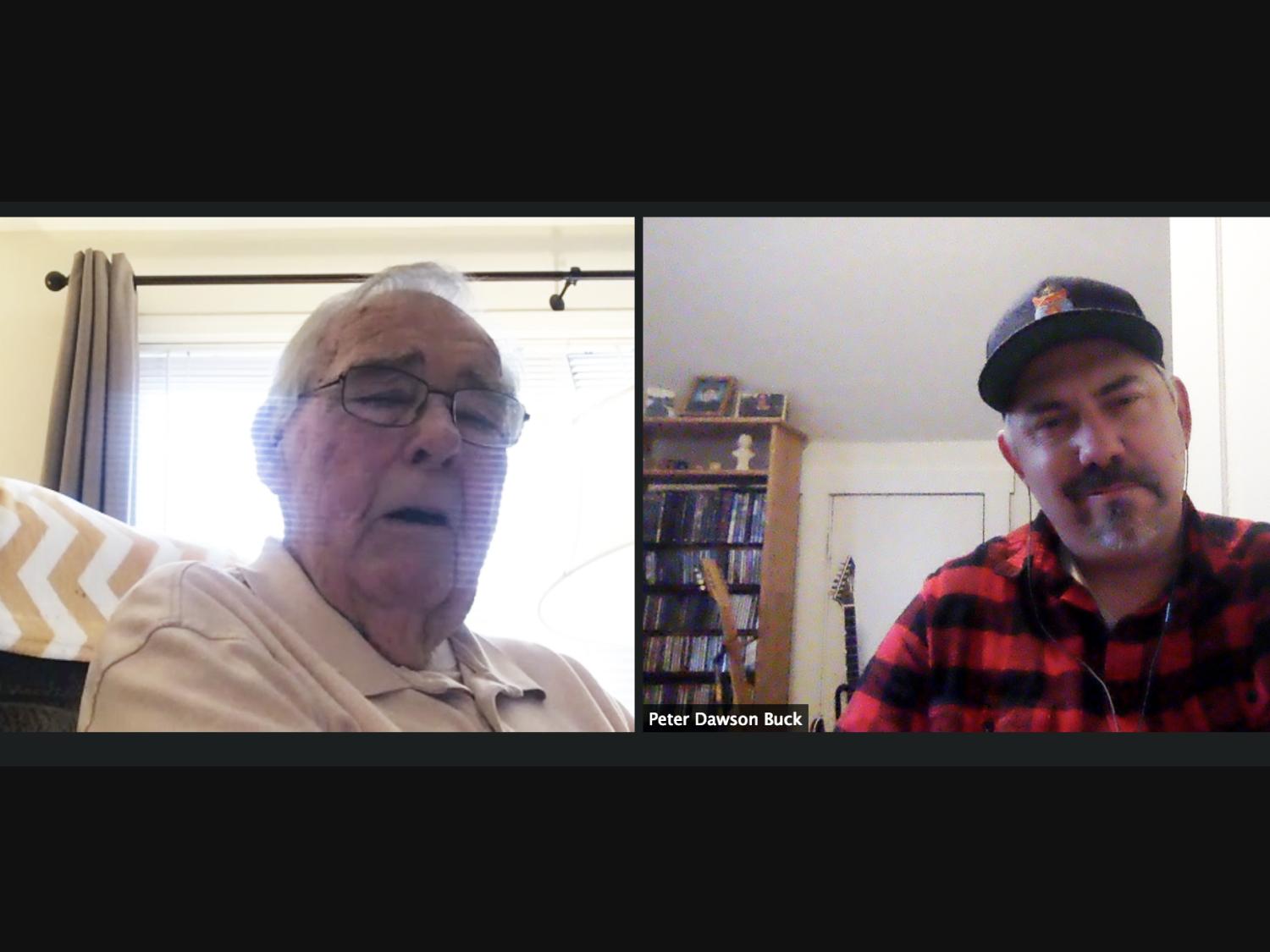 Poems from Life with Juniper Village, Zoom meeting screenshot