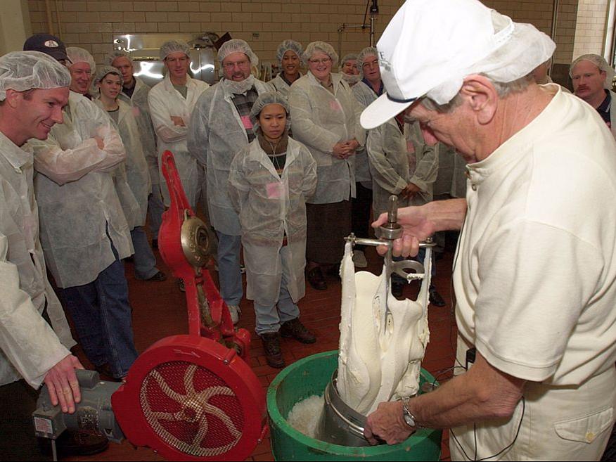 Phil Keeney ice cream demo