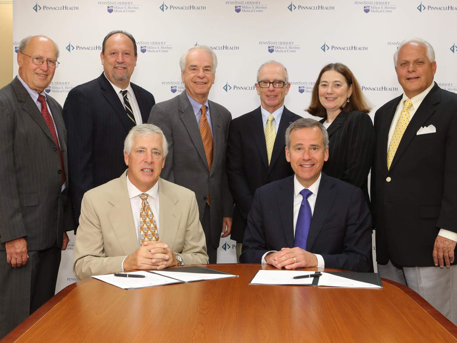Penn State Hershey, PinnacleHealth sign letter of intent