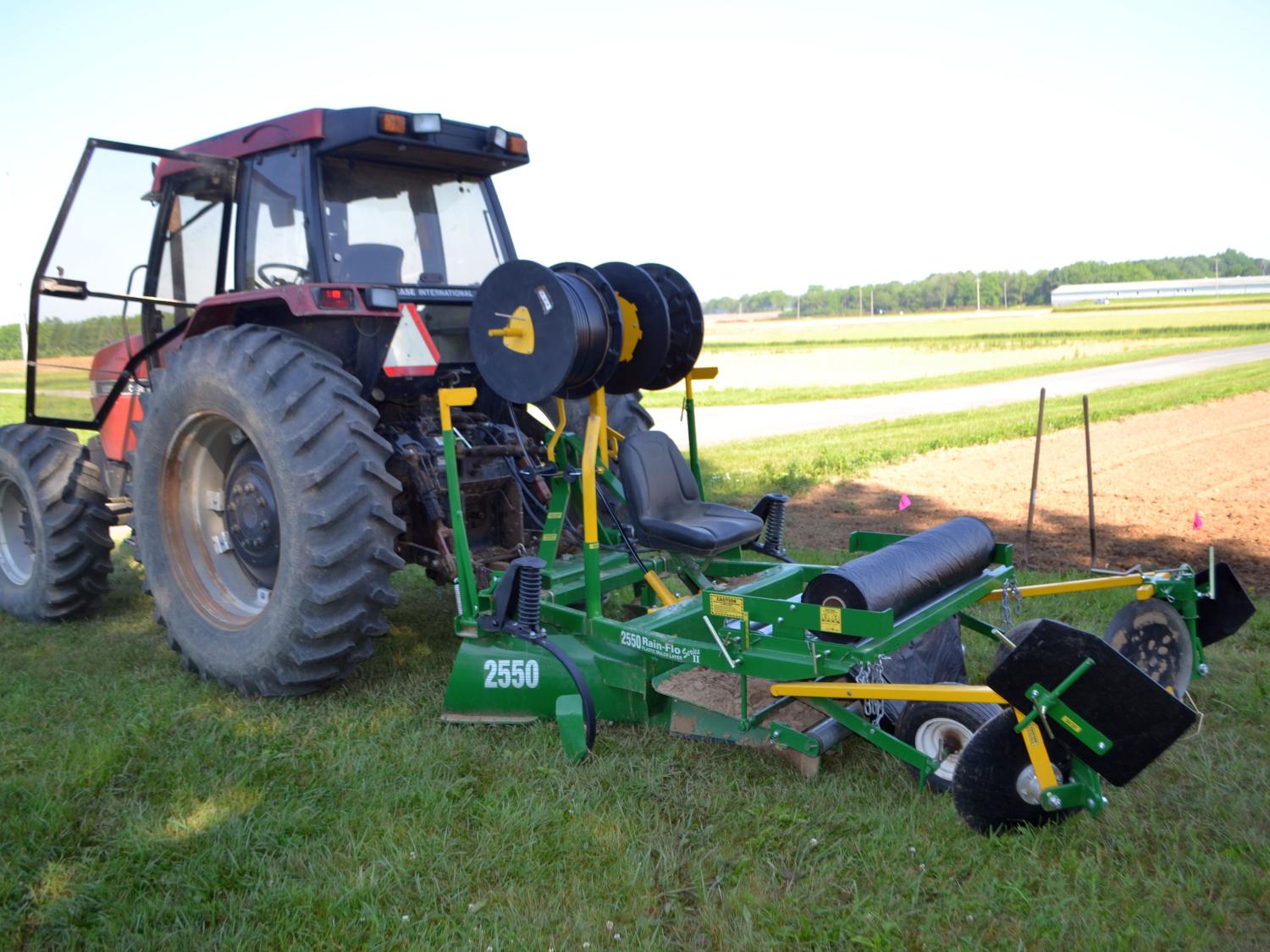 Plastic mulch machinery