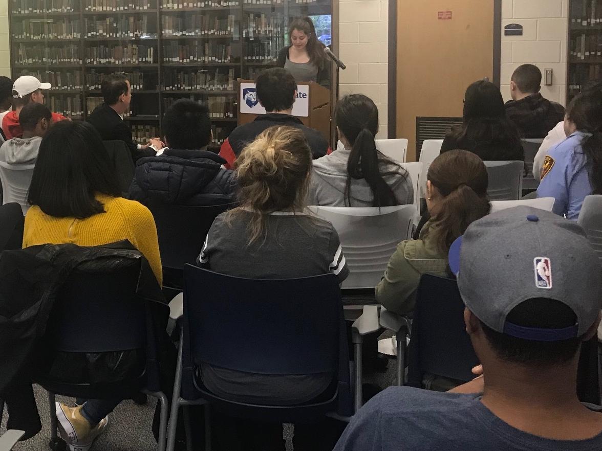 Abington poetry reading