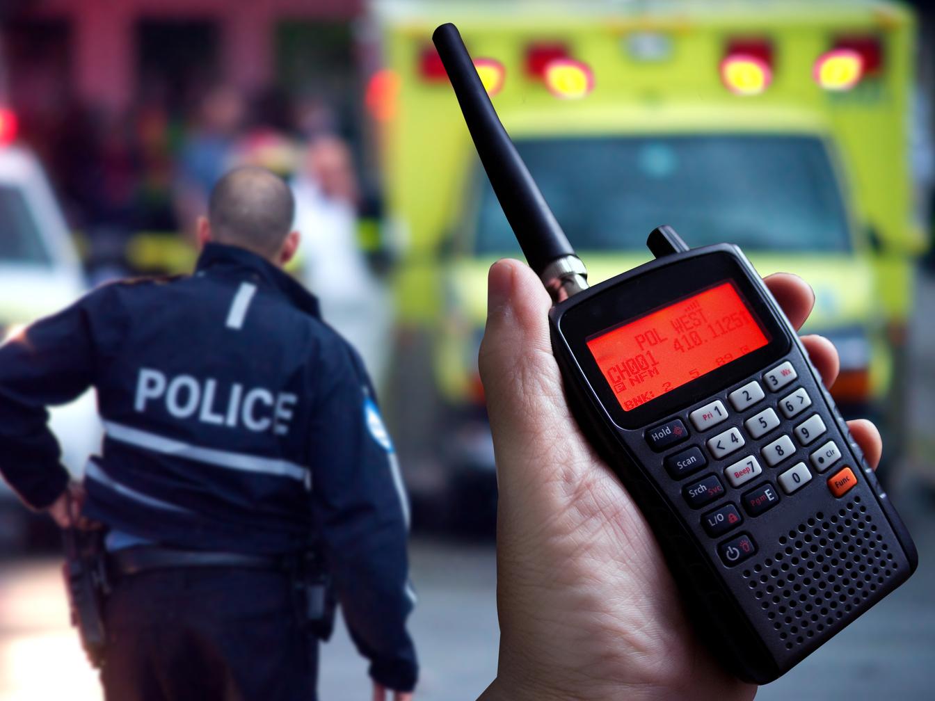 Police radio
