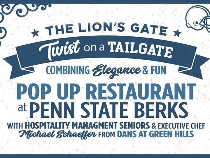 Berks Pop-up restaurant 