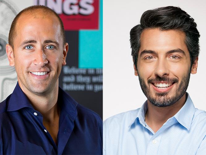 Alumni Will Post and Carlo Pitocco