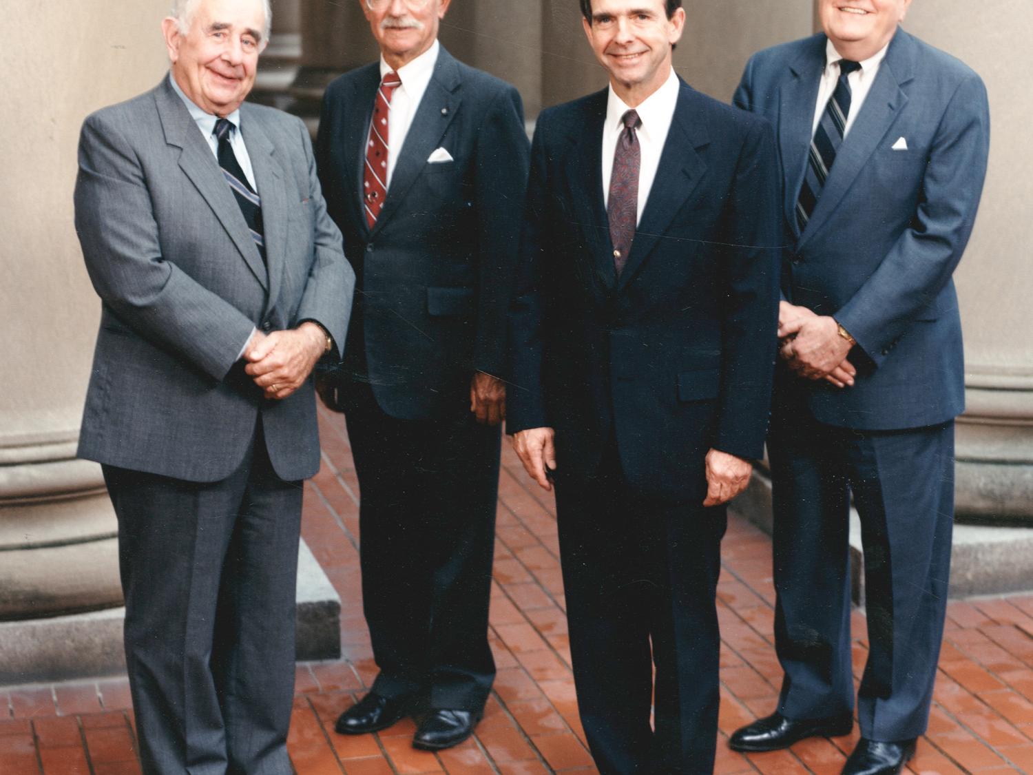 Penn State Presidents Oswald, Walker, Thomas and Jordan