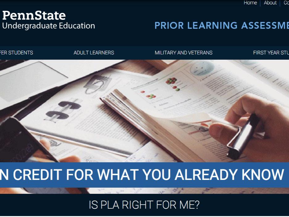 Prior Learning Assessment