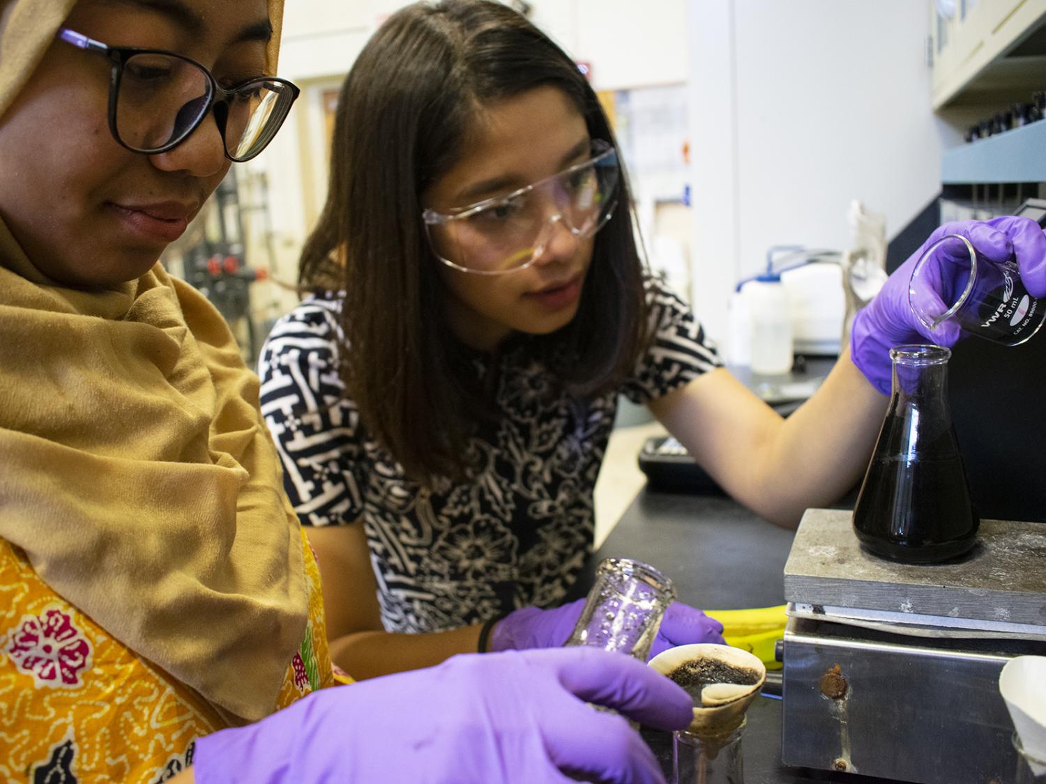 Rizki Prasetyaningtyas and Saskia Putri