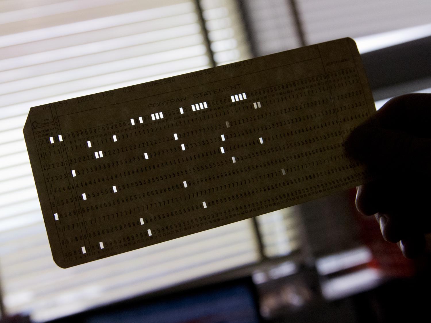 Ray Najjar-punched cards 101