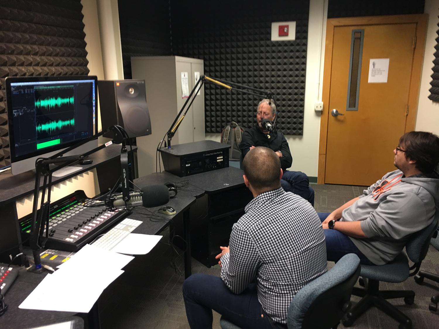inside the recording studio during a dreamery sessions conversation
