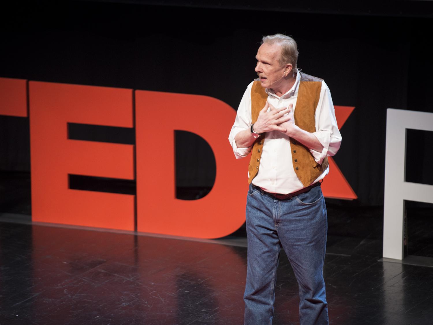 Herbert Reininger speaking at TEDxPSU 2013