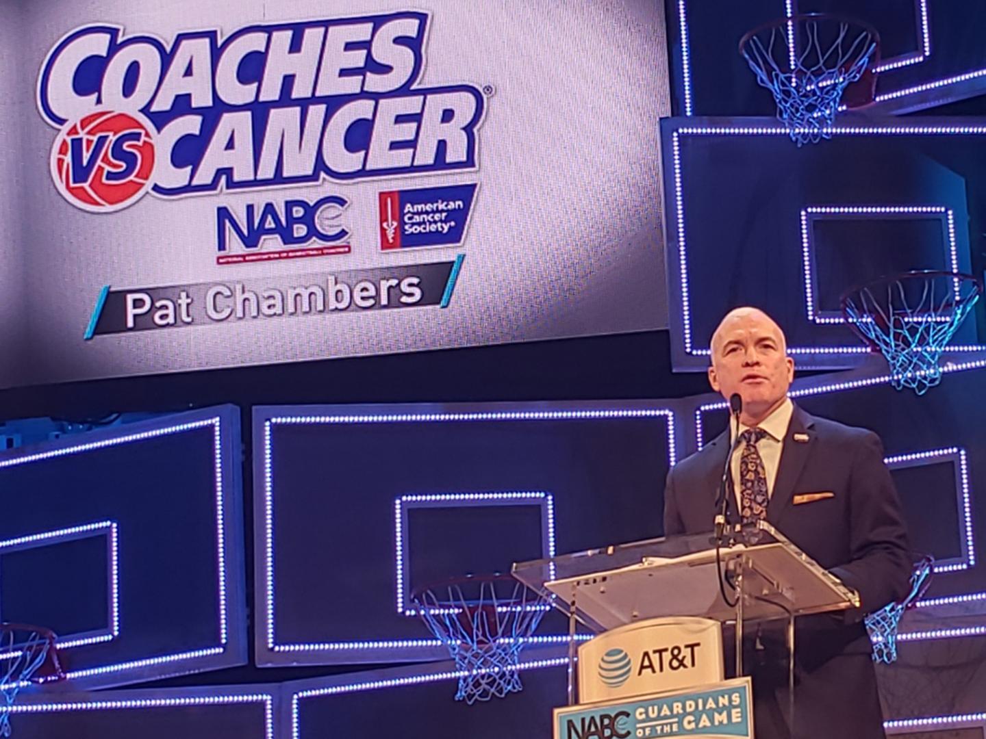 Coaches vs. Cancer Honors Chambers as 2019 Collegiate Champion