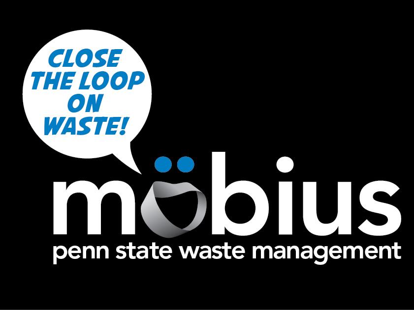 möbius word mark with "close the loop"