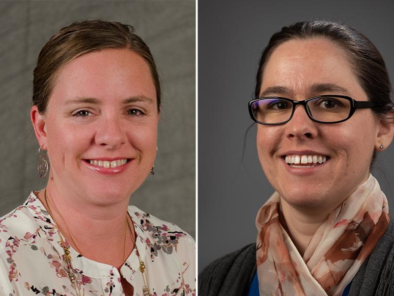 Christina Riehman-Murphy, Ruth Kitchin Tillman headshots 2021