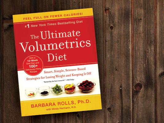 Photo of the cover of the book "The Volumetrics Diet"