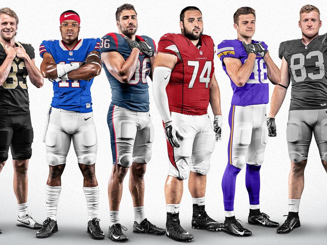 Group shot of six rookies
