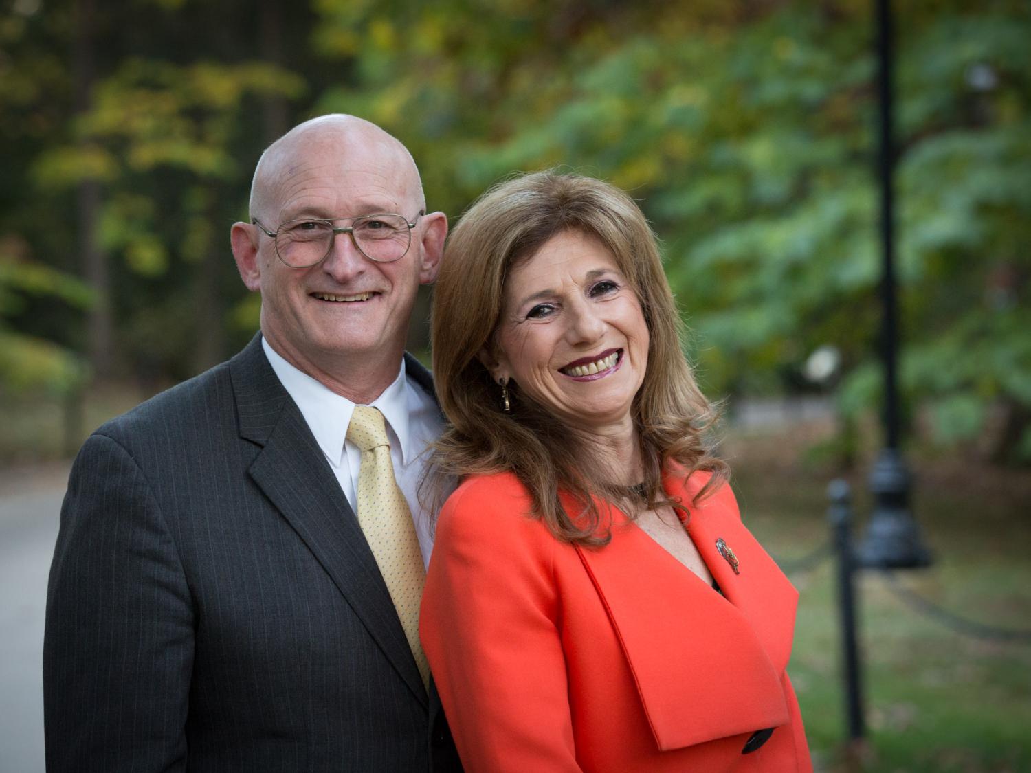 Rick Roush and Robyn Krause-Hale