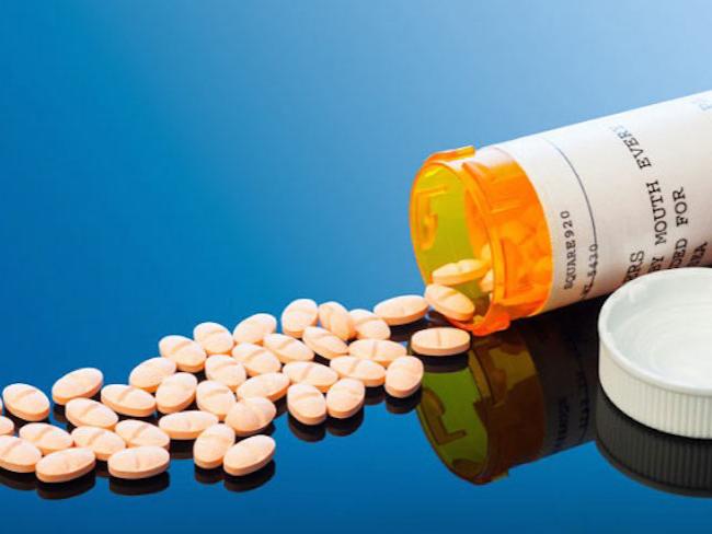 Pills in a bottle