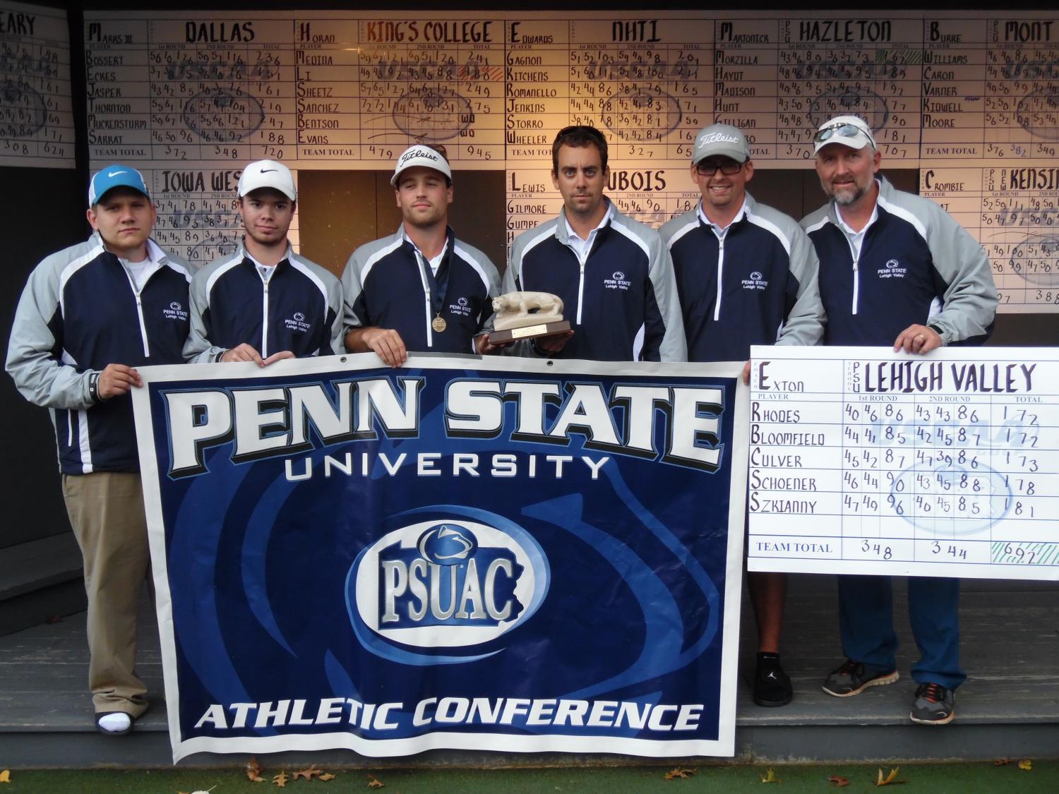 The Penn State Lehigh Valley 2014 Golf Team