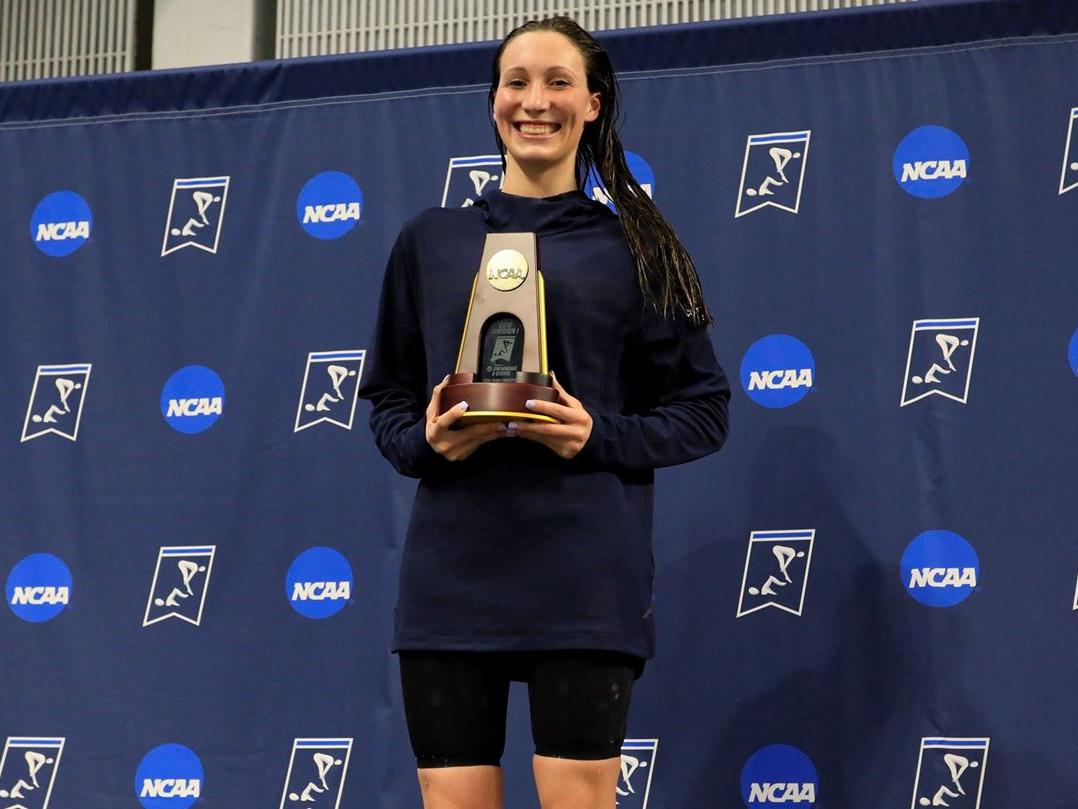 McHugh with trophy
