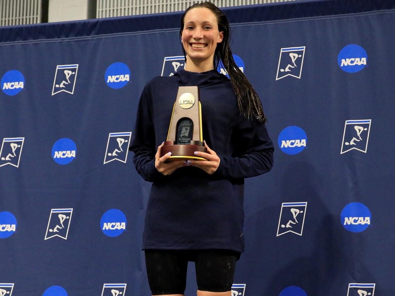 Ally McHugh at 2019 NCAA Women’s Swimming and Diving Championships