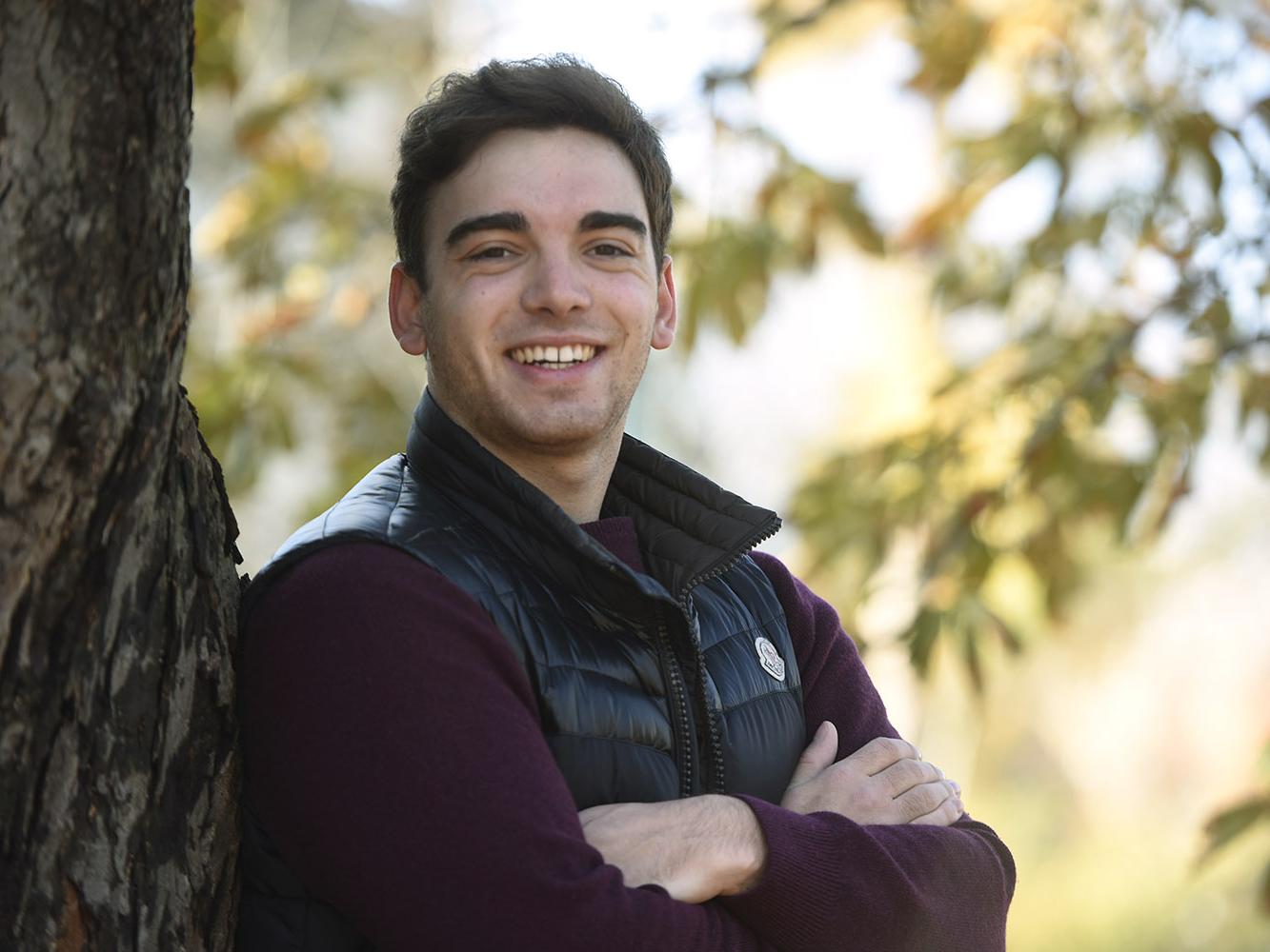 Penn State student Alexandre Bourcier