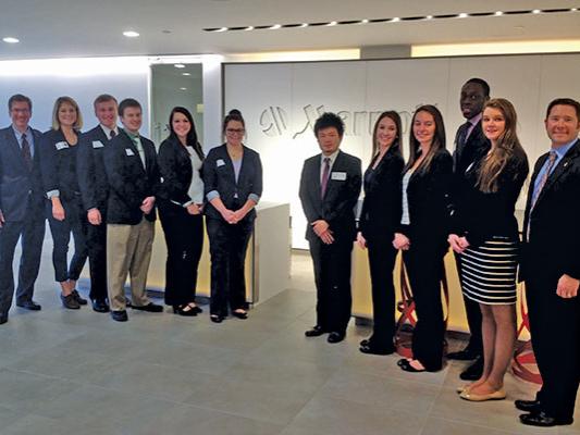 Students visit Marriott International headquarters