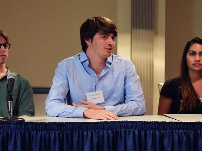 Student panelists from the 2016 Silicon Happy Valley conference.