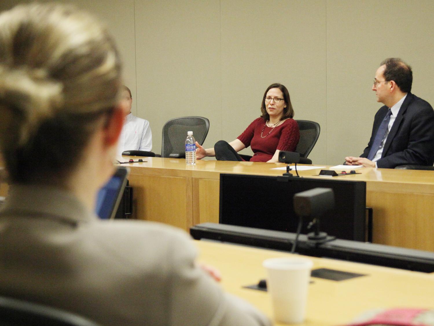 Foreign policy adviser for the Hillary Clinton campaign, Penn State grad visits SIA 